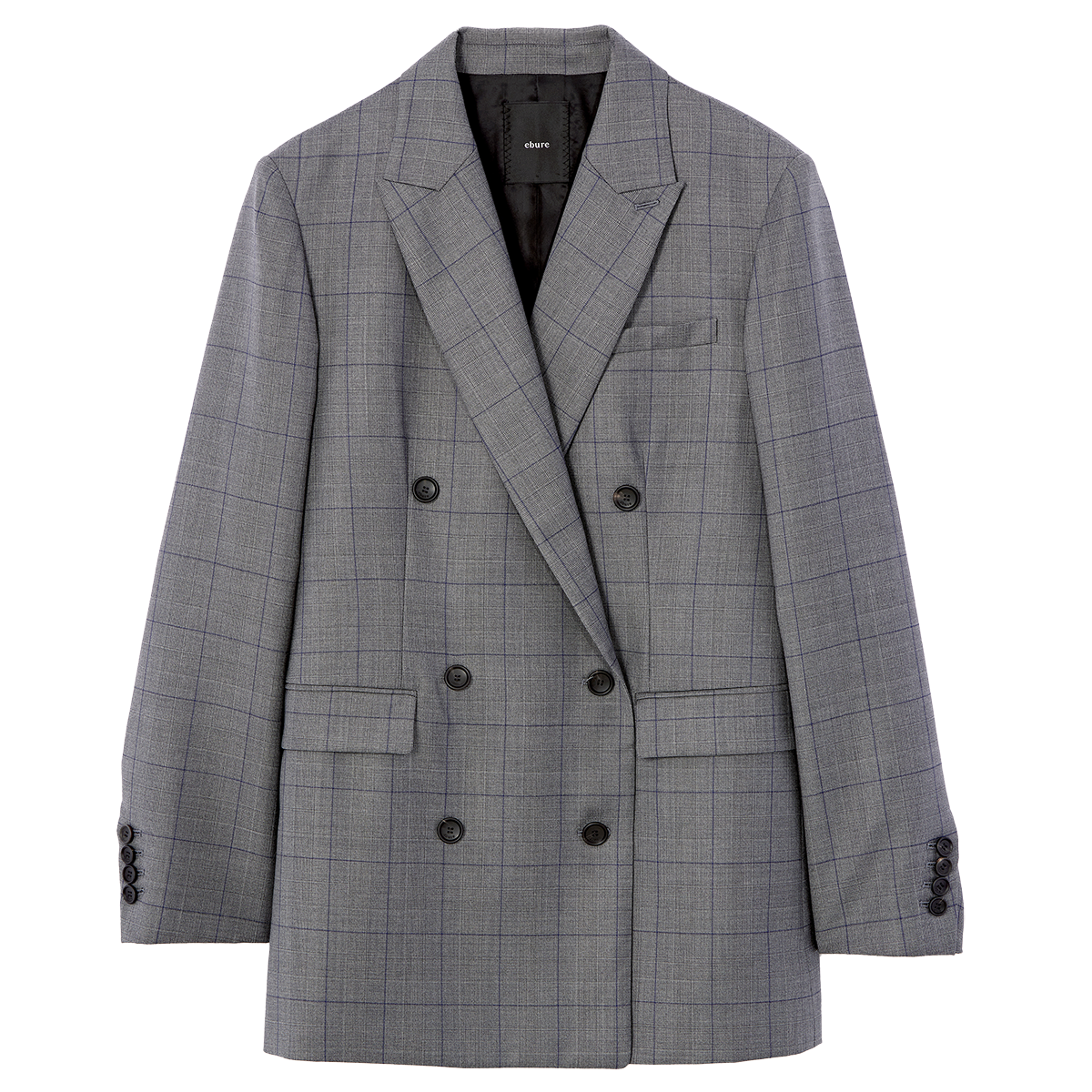 チェックジャケット￥143,000（※一部店舗限定エブール／リトルリーグ インク）