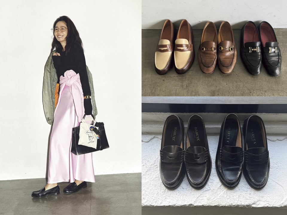 「動きやすいのに、洗練されて見えるところが好き♡」樋口かほりさん愛用【ローファー】見せて！