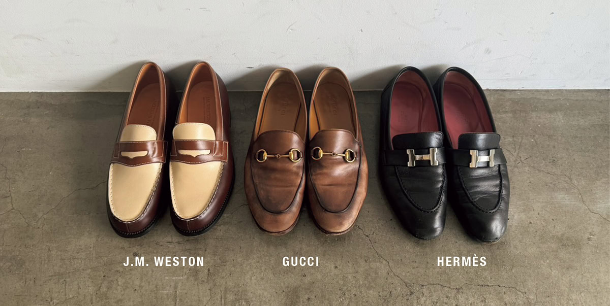 ローファーは全て本人私物