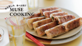 【家中華】ピーマン×バジルの華やかな香りが最高にうまい♡『ピーマンとバジルの棒餃子』