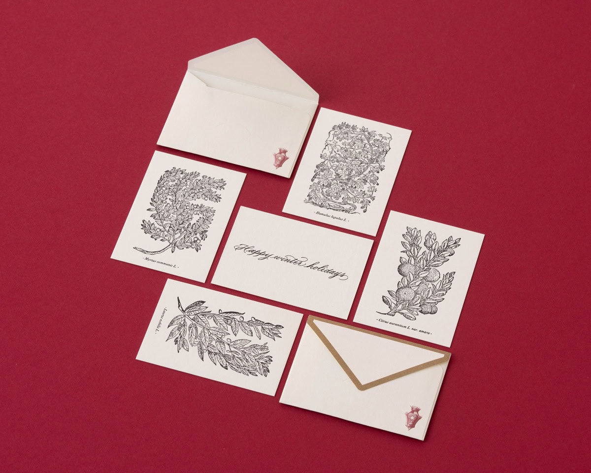 会場限定のメッセージカード