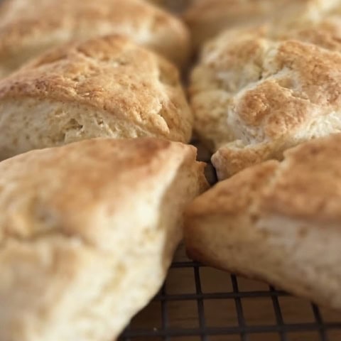 バター無しで簡単【プレーンスコーン】の作り方!チョコチップを入れると「スタバ風」に