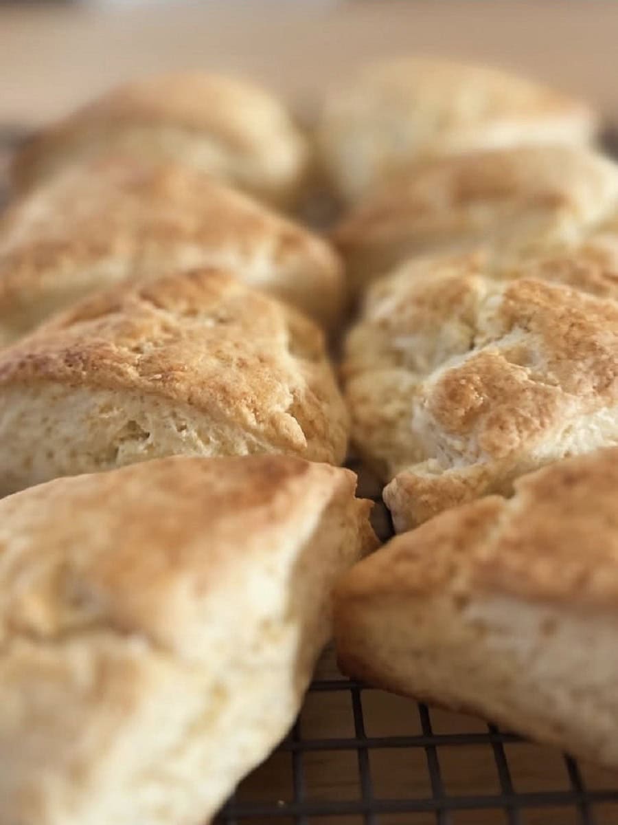 バター無しで簡単【プレーンスコーン】の作り方！チョコチップを入れると「スタバ風」に