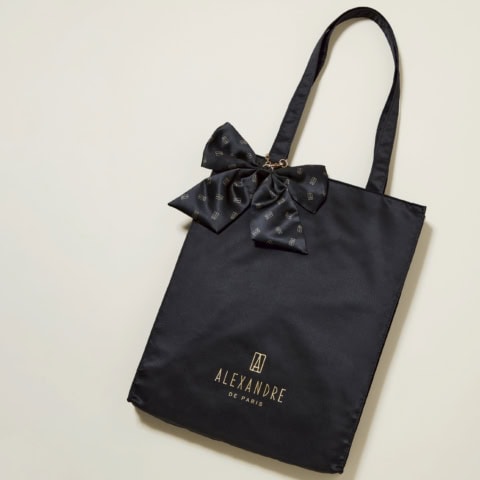 【付録】大きなリボンが可愛過ぎ！アレクサンドル ドゥ パリのトートバッグをチェック【sweet1月増刊号】