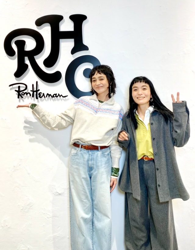バナナジュースも限定アイテムも最高♡竹下玲奈＆木津明子の【RHC ロンハーマン船橋店】アウター試着祭りレポート