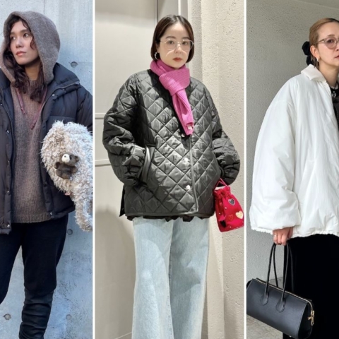 【40代スナップ7選】ダウンジャケット本格始動♡旬のファー小物や差し色での洒落見せがカギ!