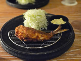 こんな肉厚なアジフライも♡ 驚きのおいしさでした!