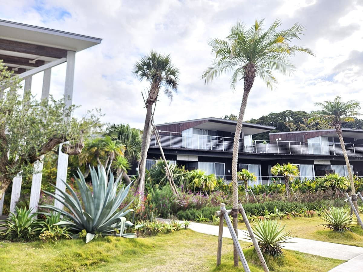 もともとは大学のセミナーハウスとして建てられたスタイリッシュな建物をリノベーション。