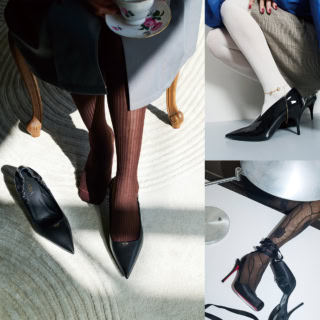 知的さ、端正さ…「黒は装う哲学」【ブラック】のシューズたちで魅せる冬の足元｜風間ゆみえ連載