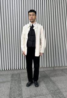 安武さんが着こなすと、この洒落っぷり♡ マジでセンスがよすぎます！