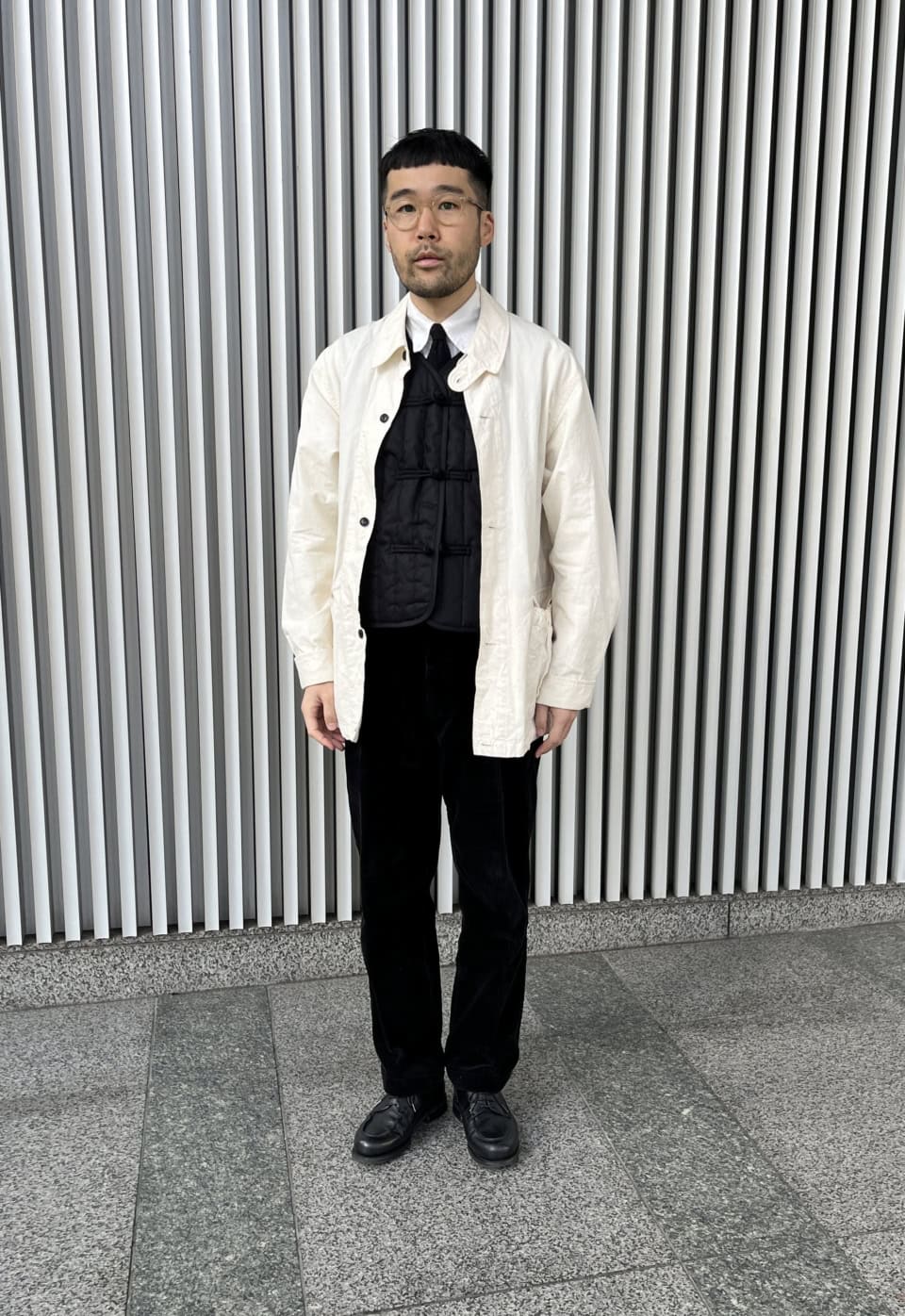 安武さんが着こなすと、この洒落っぷり♡ マジでセンスがよすぎます！