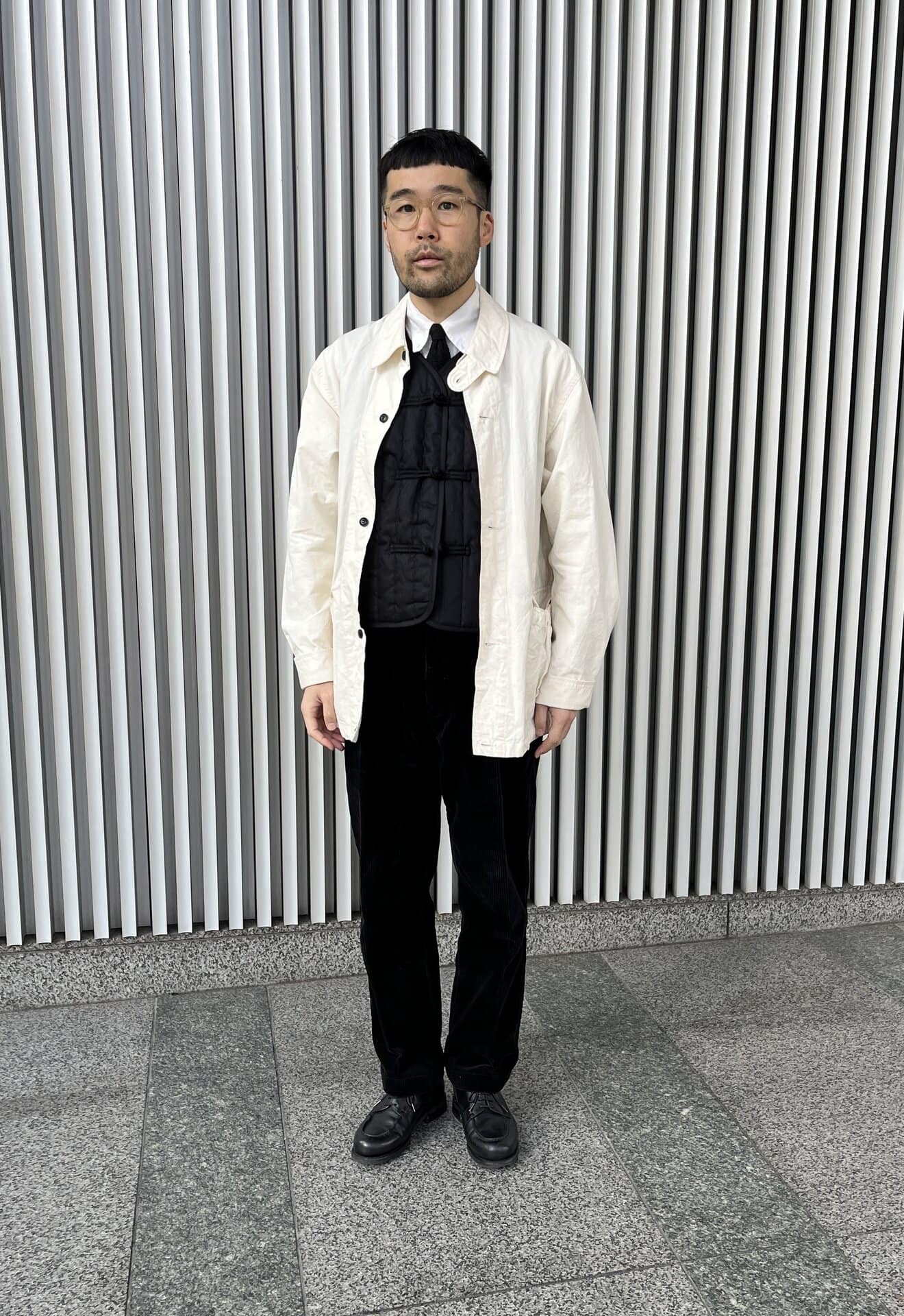 安武さんが着こなすと、この洒落っぷり♡ マジでセンスがよすぎます！