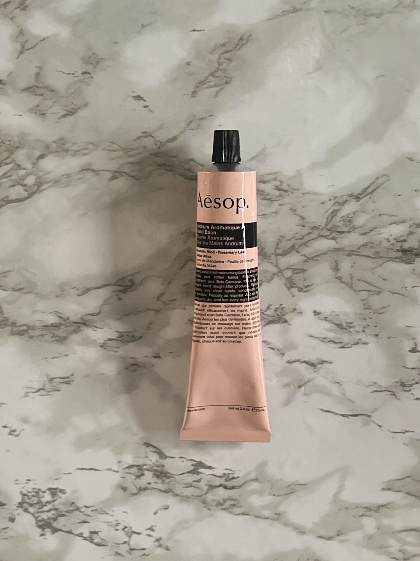 「アンドラム アロマティック ハンドバーム」75ml￥4,290（イソップ）