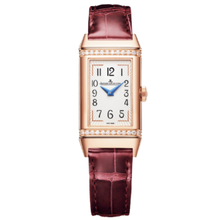 時計〈レベルソ・ワン〉［PG×DIA、H40.1×W20mm］¥4,334,000（ジャガー・ルクルト）