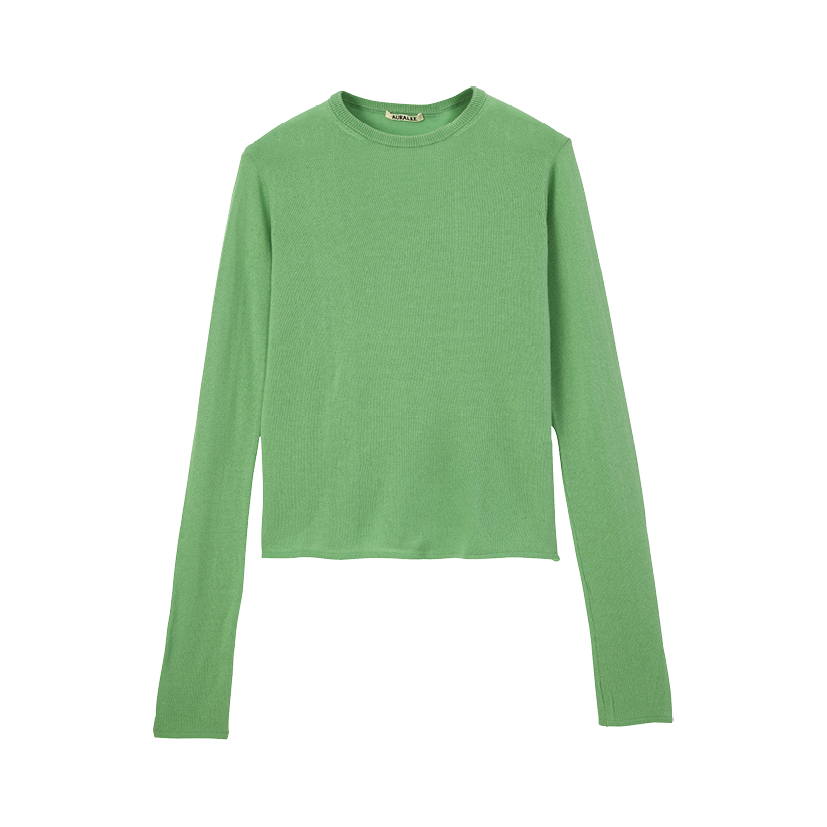 カシミヤシルクプルオーバー￥50,600（オーラリー）