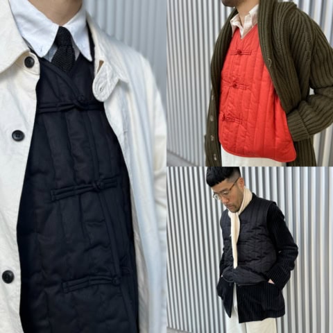 【5,990円】で冬コーデが洒落る！本当におしゃれな人が激推しする【無印良品】のチャイナベストがかなりイケてます！