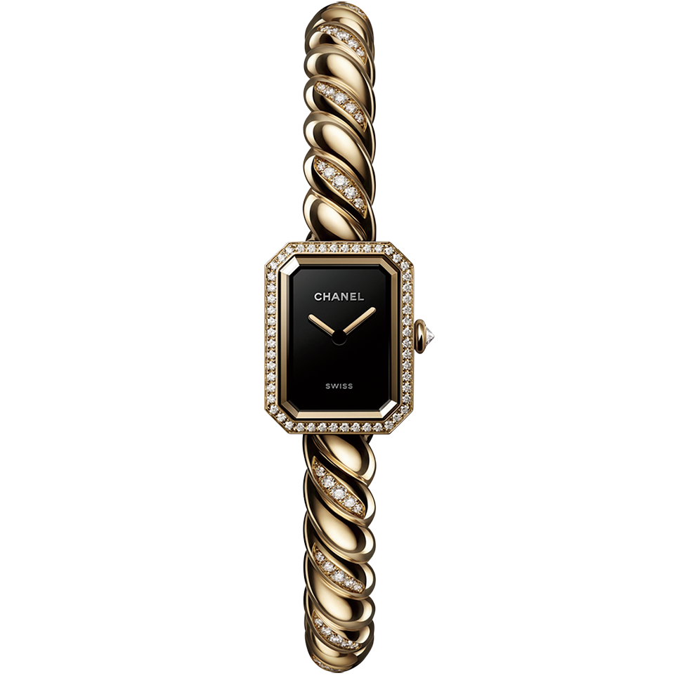 時計〈プルミエール ガロン〉［K18YG×DIA、H19.7×W15.2㎜］¥4,532,000（シャネル／シャネル カスタマー ケア センター）