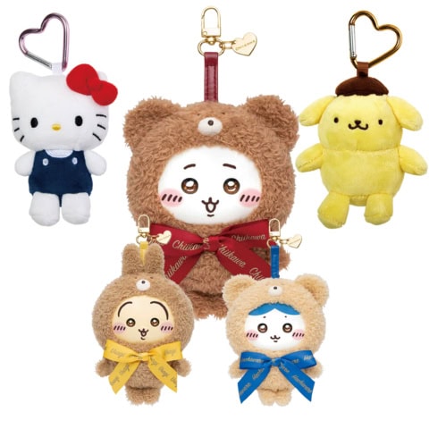 ハローキティにちいかわ…今おしゃれな人が世界中でバッグに着けてる♡【推しのキャラチャーム】