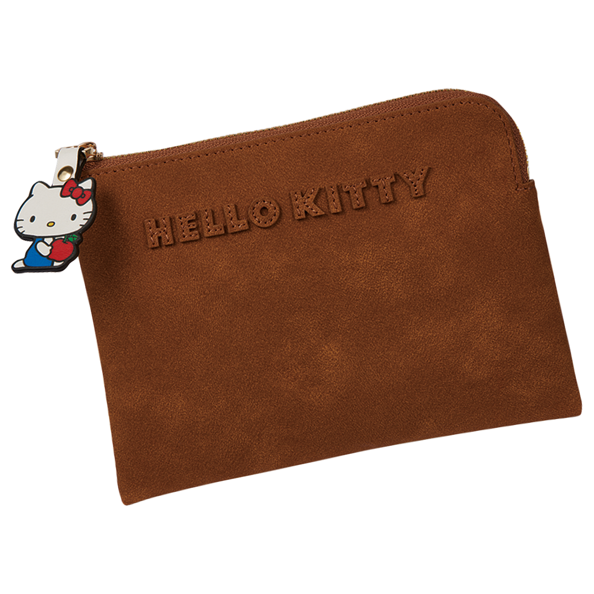 スエードポーチ ¥7,700(スピック&スパン/スピック&スパン ルミネ有楽町店)© ’25 SANRIO CO., LTD. APPR. NO. L664019