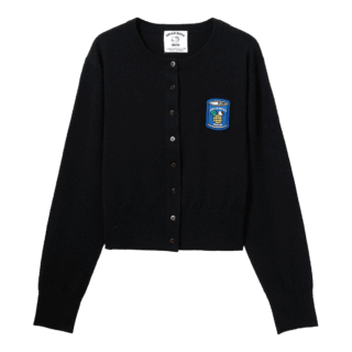 カーディガン¥19,800 ※12月上旬発売予定(ファーファー/FUR FUR ルミネ新宿2店)© ’25 SANRIO CO., LTD. APPR. NO. L661798