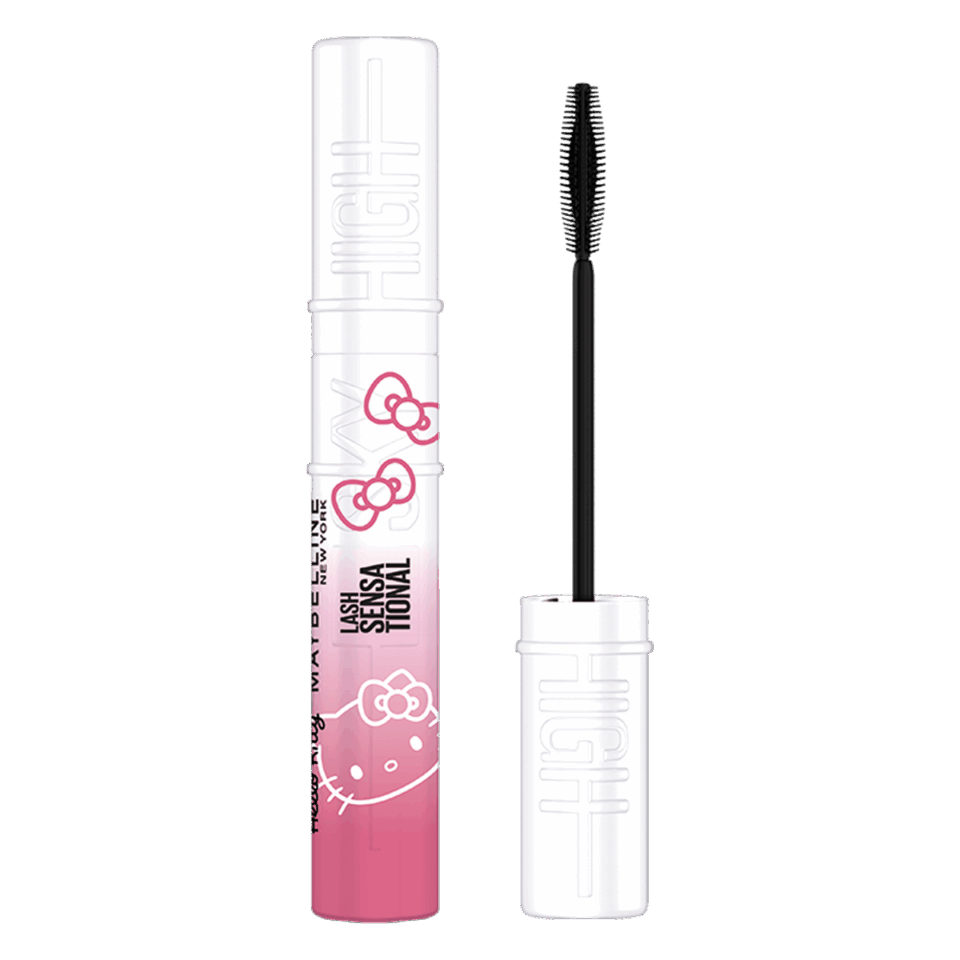 メイベリン スカイハイ KT01 ブラック¥1,694※12/20数量限定発売、メーカー希望小売価格（メイベリン ニューヨーク）© ’25 SANRIO CO., LTD. APPR. NO. L661161