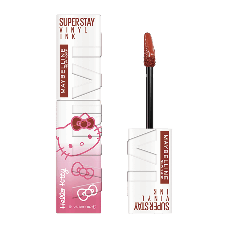 SPステイ ヴィニルインク KT130 ¥1,991※12/20数量限定発売、メーカー希望小売価格（メイベリン ニューヨーク）© ’25 SANRIO CO., LTD. APPR. NO. L661161