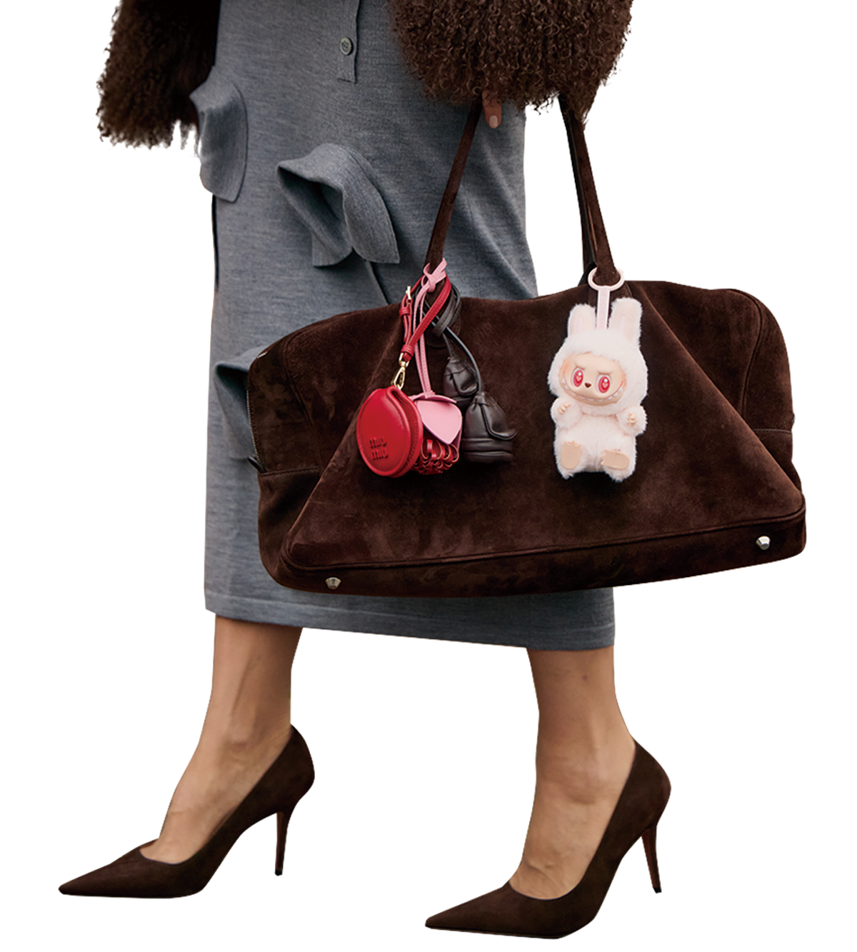 タイトスカート×ピンヒールとラブブ