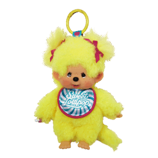 モンチッチのチャーム イエロー ¥2,640(セキグチ/キデイランド原宿店) ©SEKIGUCHI