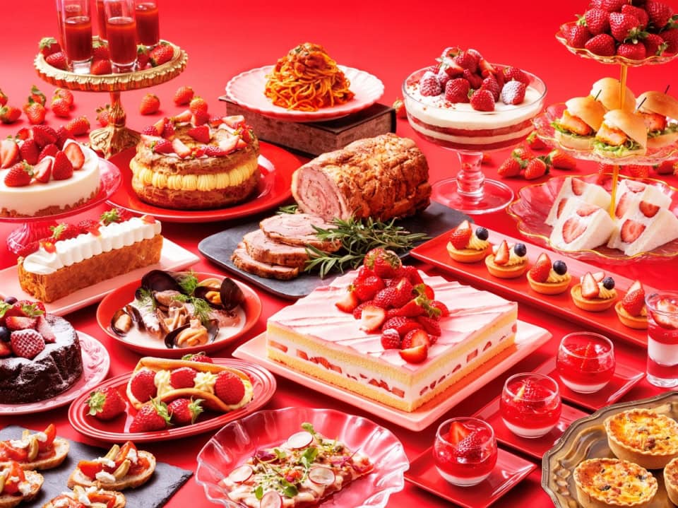 いちごスイーツ＆ランチビュッフェ