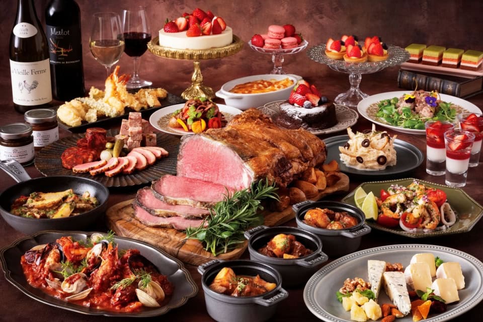 冬のごちそうディナービュッフェ