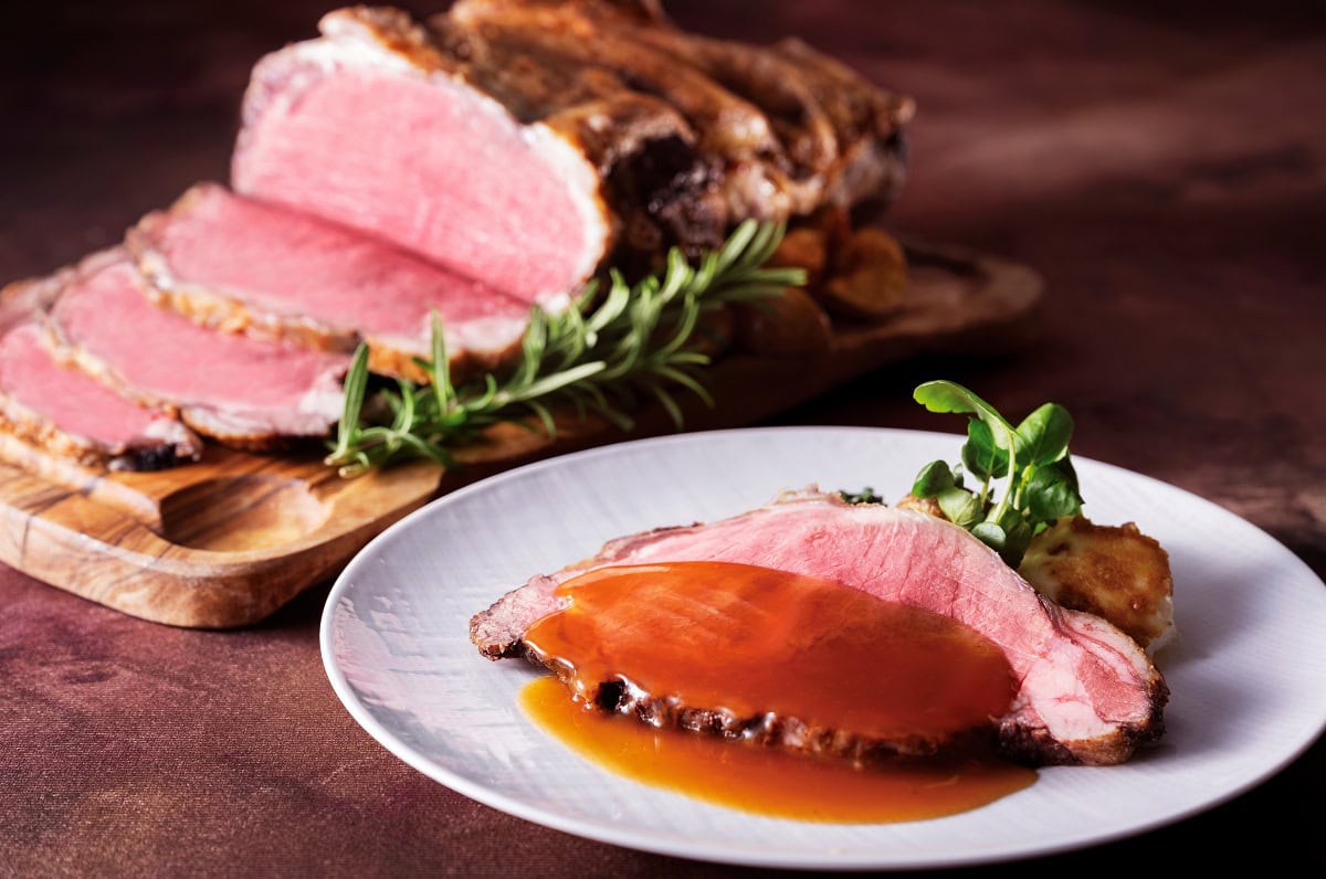 ローストビーフ 西洋わさび添え