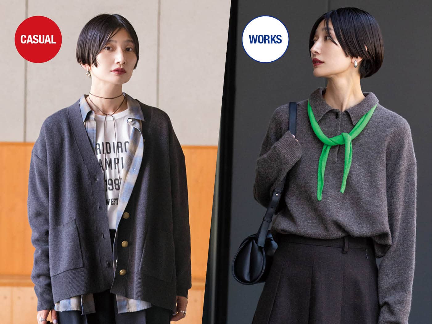 「ミディ丈」スカート＋「ブーツ」で今季らしくハンサムに♡おしゃれな大人の【洗練トラッド】