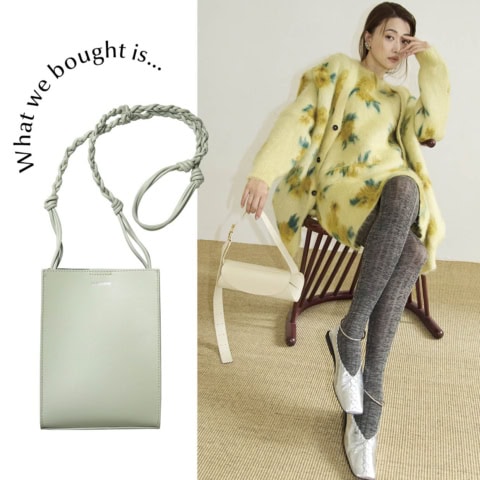 キュートなフォルムでみんな持ってる♡【ジル サンダー】のお菓子みたいなバッグ「カンノーロ」