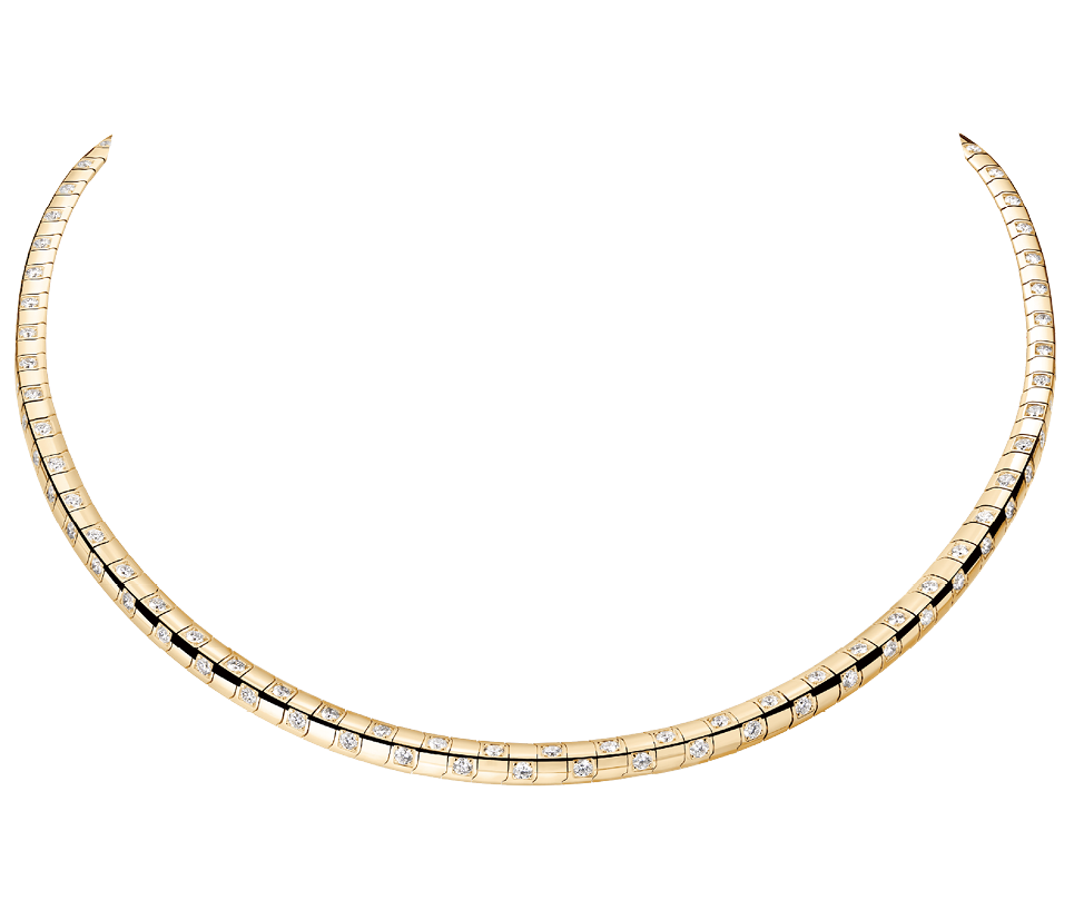 ネックレス〈ル ダミエ ドゥ ルイ・ヴィトン〉［YG×DIA・41cm］¥8,668,000（ルイ・ヴィトン／ルイ・ヴィトン クライアントサービス）