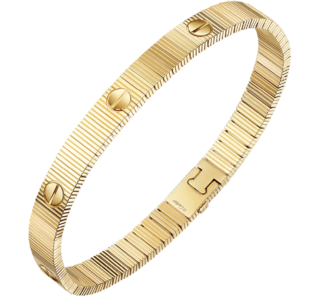 ブレスレット〈LOVE アンリミテッド〉［YG］¥1,491,600（カルティエ／カルティエ カスタマー サービスセンター）