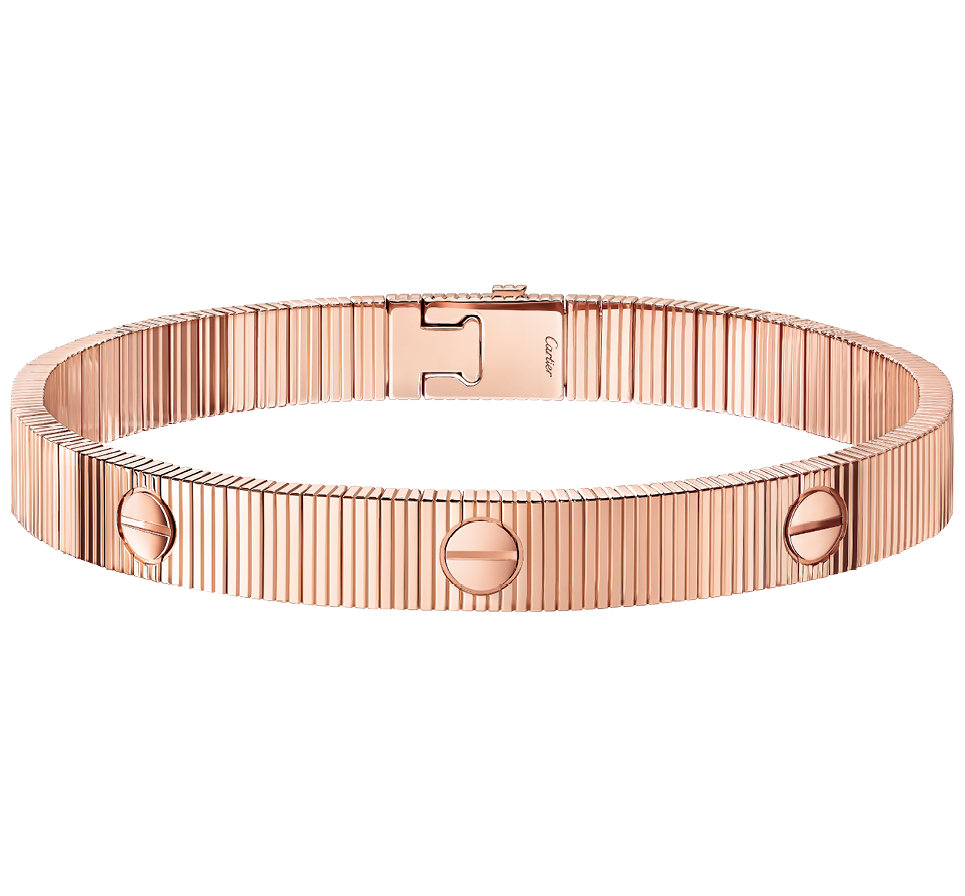 ブレスレット〈LOVE アンリミテッド〉［PG］¥1,491,600（カルティエ／カルティエ カスタマー サービスセンター）