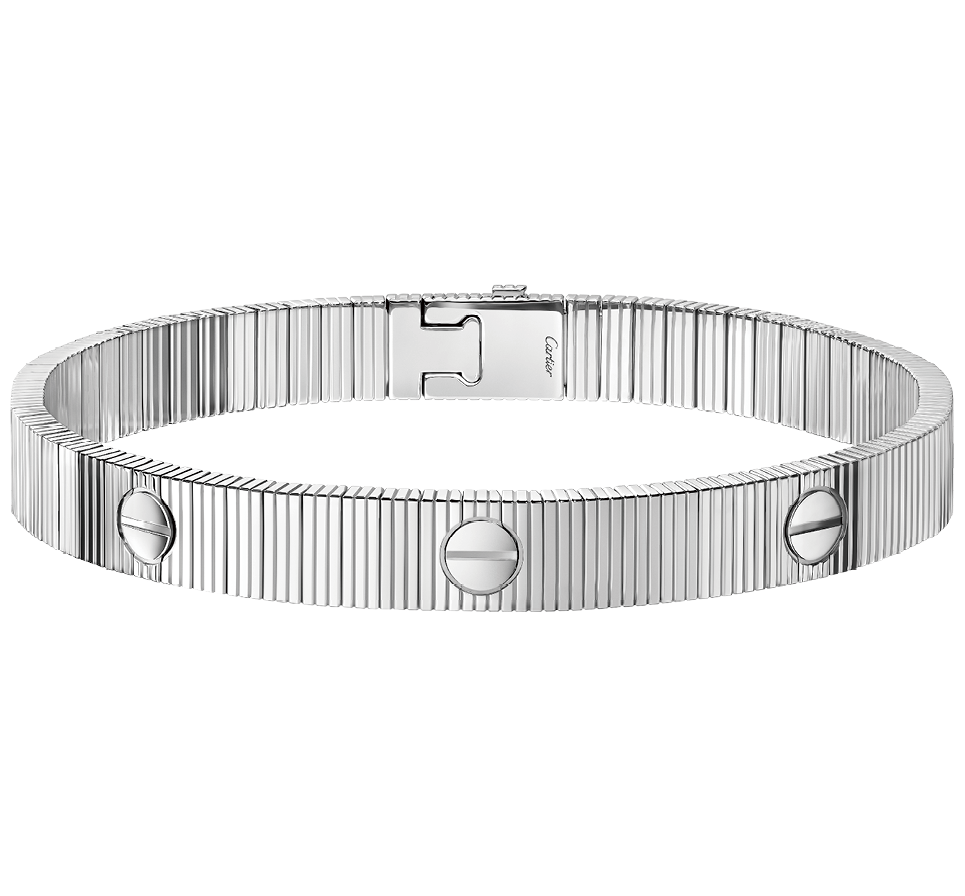 ブレスレット〈LOVE アンリミテッド〉［WG］¥1,597,200（カルティエ／カルティエ カスタマー サービスセンター）