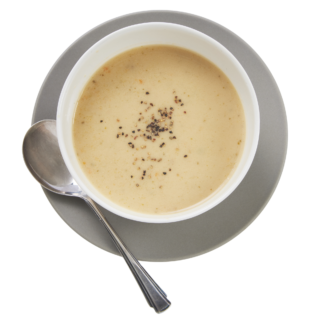 白ネギと生姜の煮込みスープ