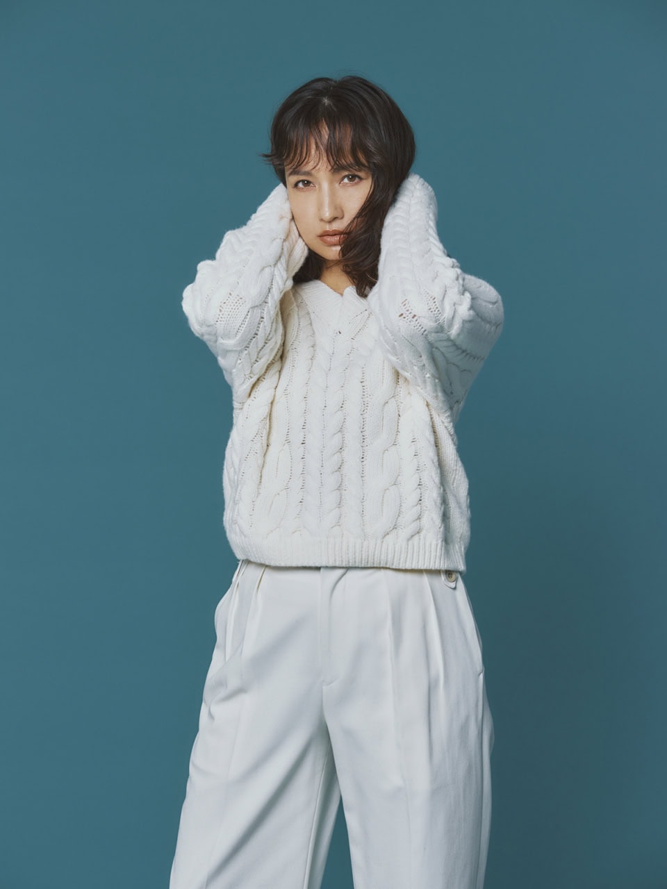 これ1枚で即トラッドスタイル完成♡【ケーブルニット】はゆったりシルエットを選んで!