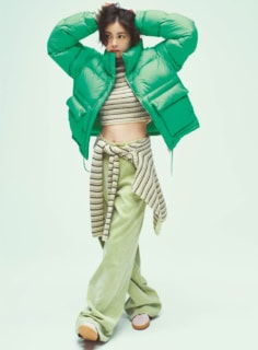 防風性と撥水性を兼ね備えた高機能なダウンブルゾン