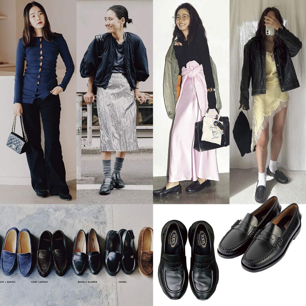 今改めて【ローファー】人気が上昇中！ 百々千晴、金子綾ほか