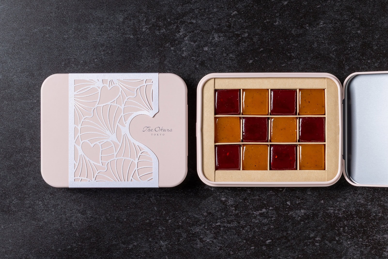 キャラメルフリュイ マンゴー＆フランボワーズ ￥3,000（6個×2種入）