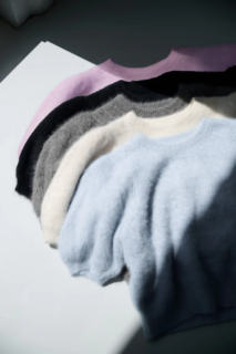 Fancy Cashmere Blend Pullover¥19,000