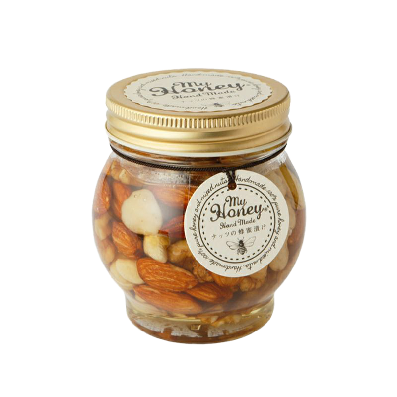 ソルティーナッツの蜂蜜漬けＬ（200ｇ）￥2,590