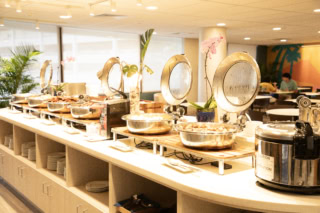 フリードリンク＆フードがありがたい！