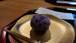 体験後には和菓子とお抹茶で一呼吸。