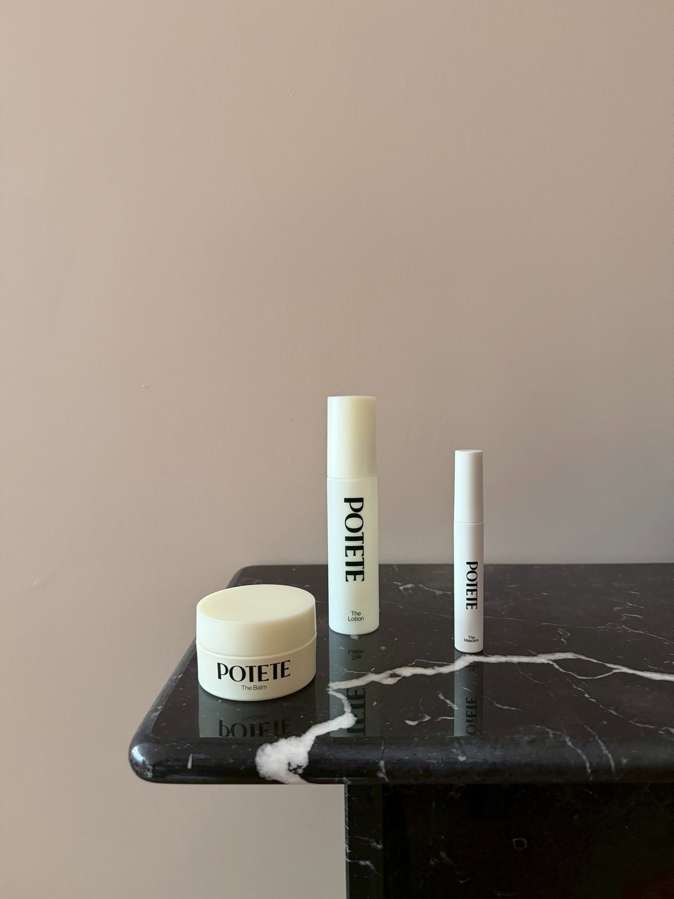 POTETE初のヘアスタイリング3種