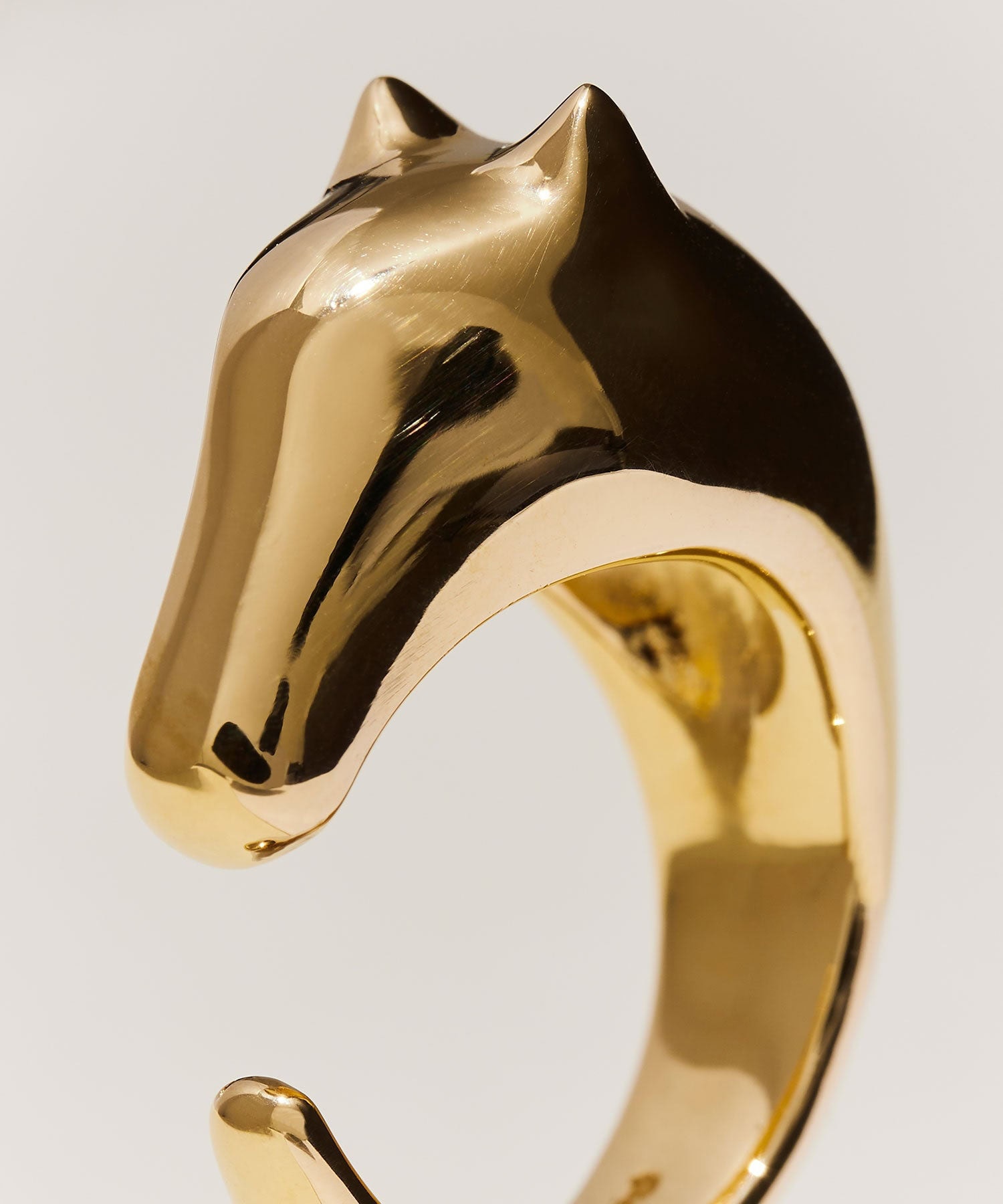 ホースリング　ゴールド　横