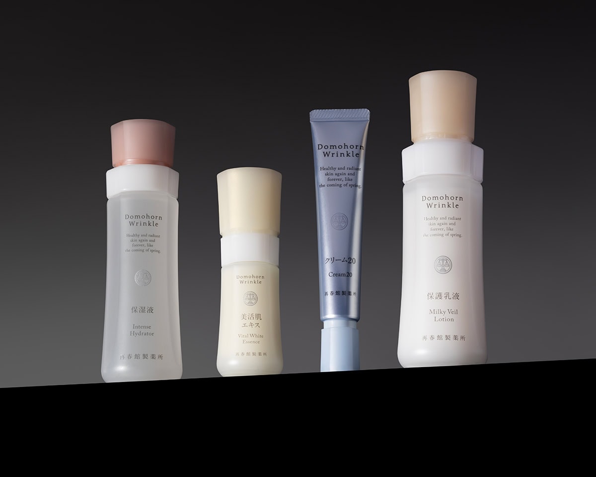 チ*ン様 Domohorn Wrinkle 4点 50周年の集大成！ 新生ドモホルンリンクル「基本4点」が一斉