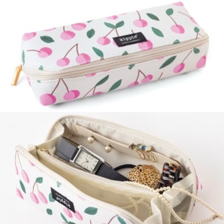 素敵なあの人2月号付録【kippis】コラボ「収納上手なマルチケース」が超使える！と話題です